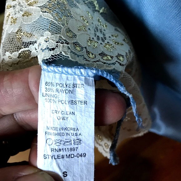 Pretty Blue Nordstom '213' Slip Dress - Picture 7 of 7